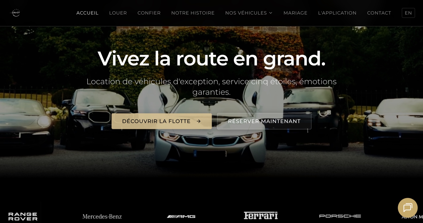 AirGT website screenshot